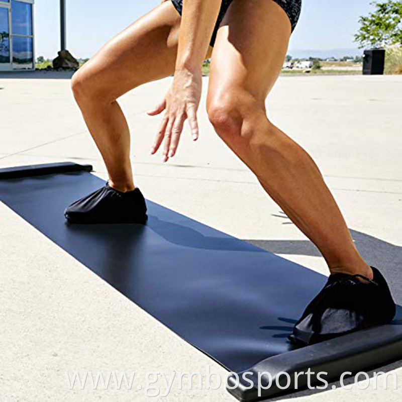 Portable Fitness Low Impact Balance Training Exercise Workout Transfer System Obsidian Exercise Slide Board